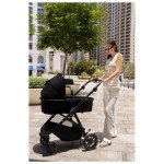 Jikel - City Flex 2-In 1 Convertible Stroller   Midnight Black