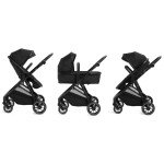Jikel - City Flex 2-In 1 Convertible Stroller   Midnight Black