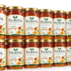 NURIVA Organic Natural Honey 100% Pure – 250g